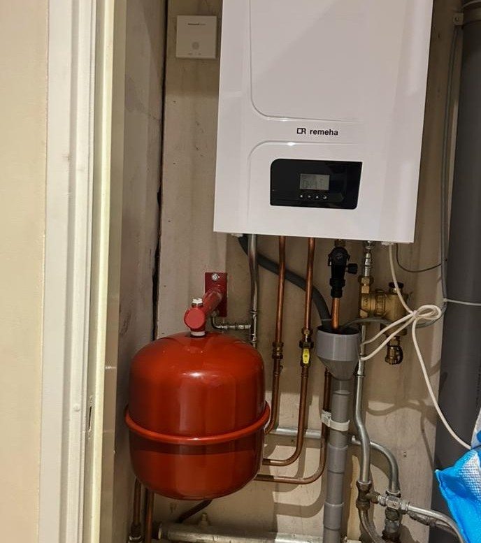 Nieuwe cv-ketel gemonteerd in Driebergen